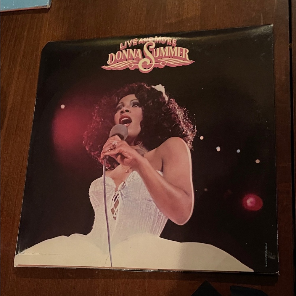 Live and More Donna Summer Vinyl Record